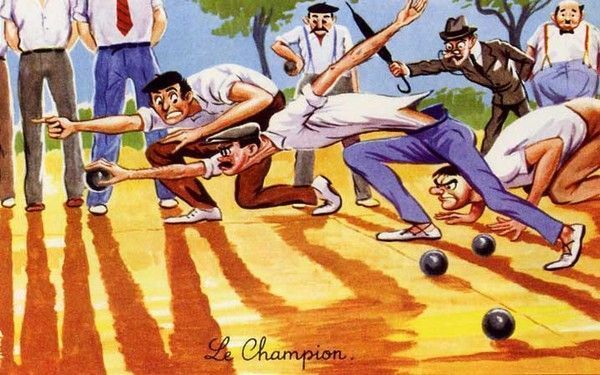 Blason De La Fanny – Pétanque – 14 X 11 Cm – Plâtre Acrylique – France