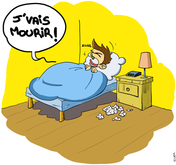 je suis malade