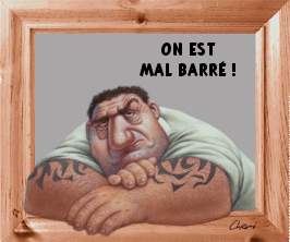 ON EST MAL BARRE !